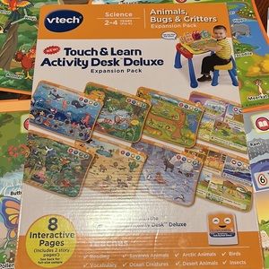 Animals, Bugs and Critters - V-Tech Touch and Learn